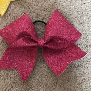 SPARKLY PINK BOW